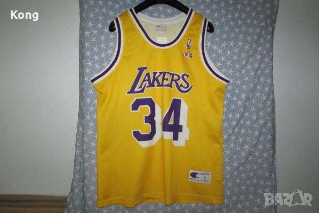 Nike Jordan #23 NBA винтидж потник Chicago Bulls  НБА Джордан Шакил О'Нийл LA Lakers , снимка 5 - Баскетбол - 55079394