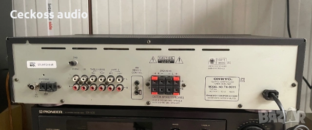 Продавам стерео ресивър Onkyo TX-911 – Добро състояние!, снимка 4 - Ресийвъри, усилватели, смесителни пултове - 55068709