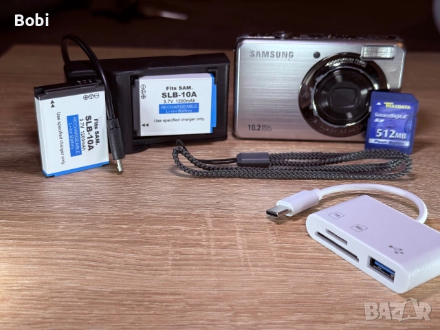 Samsung PL50 – 10.2 MP дигитален фотоапарат, снимка 2 - Фотоапарати - 54999776