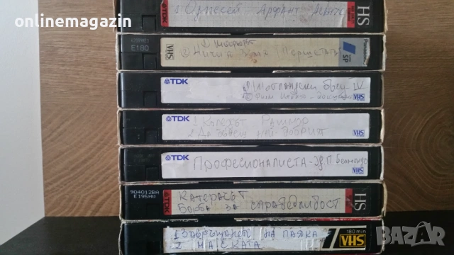 14 видеокасети записи от TV с филми VHS, снимка 3 - Други жанрове - 54688600