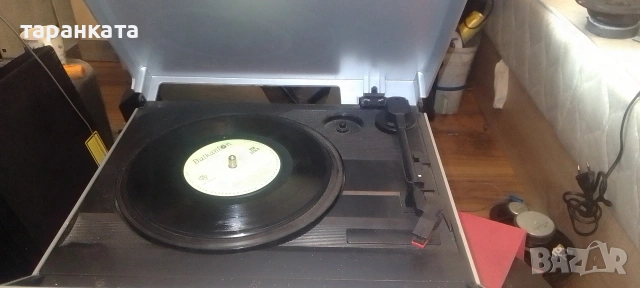 Аудио уредба със Грамофон , снимка 2 - Аудиосистеми - 54082828