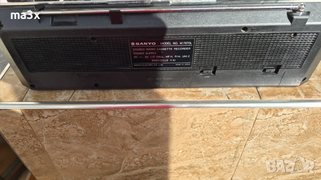  Радиокасетофон Sanyo M7870L , снимка 3 - Радиокасетофони, транзистори - 54526086