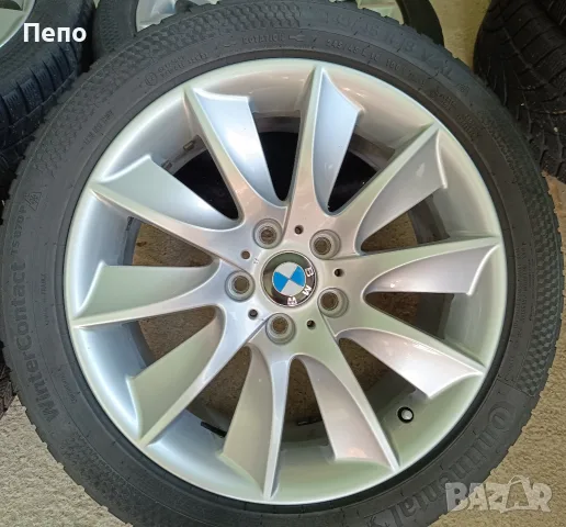 Оригинални джанти с гуми зимни 18 цола Bmw F10 F11 дот 2023г, снимка 2 - Гуми и джанти - 55339433