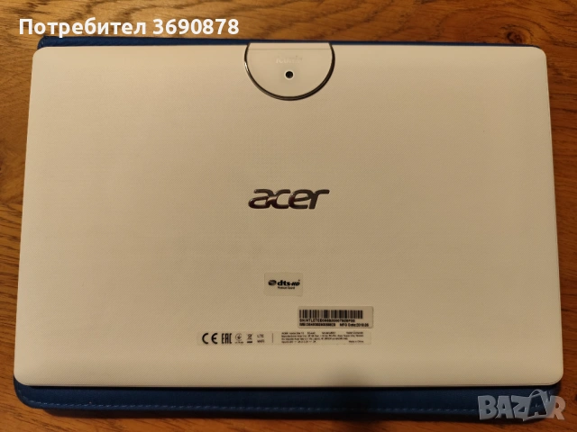Таблет Acer Iconia One 10, снимка 2 - Таблети - 54933868