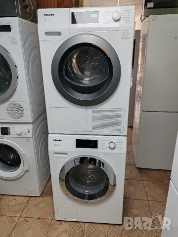 Комплект пералня Miele W1 9кг А+++ и сушилня с термопомпа Miele T1 A +++ 8 кг с 2 години гаранция! , снимка 10 - Перални - 55438934