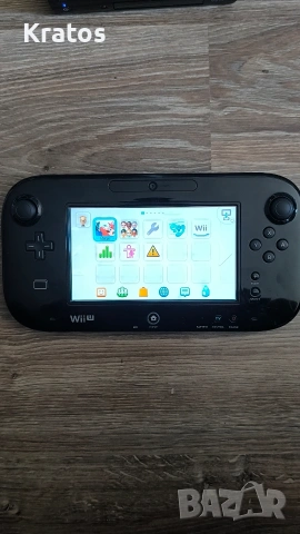 Nintendo Wii U 32GB Black + Mario Kart 8, снимка 3 - Nintendo конзоли - 54106323