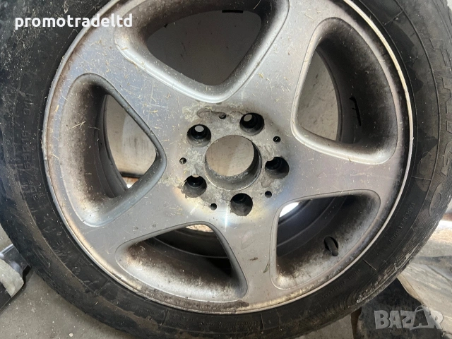 Гуми с джанти Мерцедес 205/55/R16, снимка 4 - Гуми и джанти - 55057896
