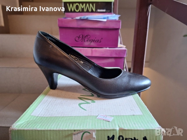 нови обувки Флавия естествена кожа , снимка 2 - Дамски ежедневни обувки - 54209207