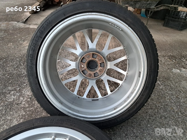 Джанти с гуми 17 BBS 5x110 Opel, снимка 15 - Гуми и джанти - 54933840