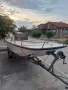 Продава се лодка, регистран колесар и четиритактов двигател , снимка 5