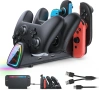 Nintendo Switch 2/1 за JoyCon, станция за зареждане на контролер, снимка 1