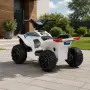 Детско акумулаторно ATV 6V 25W – Електрическо ATV с LED светлини за деца 1.5+ години, бяло, снимка 2