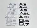 Audi букви емблема надпис багажник – A3 A4 A5 A6 A8 Q5 Q7, снимка 1