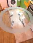 Стъклена кръгла трапезна маса , снимка 6