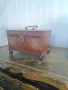 старо метално сандъче за бижута , снимка 1