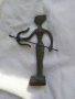 Стара бронзова статуетка Артемида, снимка 4