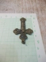 Кръст бронзов с разпятието - 10,84 гр., снимка 4
