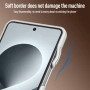 За Samsung Galaxy Z Flip8 Магнитен PC TPU Калъф със Стойка 360°, Матов Гръб и Скрийн Протектор от За, снимка 10