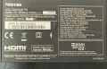 Toshiba 32LV833N с дефектен екран T315HW04 V.4/32AV833 REV:1.0/PE-3131-02UN-LF/31T09-C0G/VIT71884.00, снимка 2