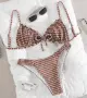 Нов бански 2 части polka dot, снимка 3
