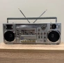 🔈Колекционерски слим радиокасетофон SANYO M7900L - Ghettoblaster🔈, снимка 1