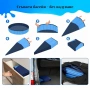 Сгъваем охлаждащ басейн за кучета 60x20 см - Здрав PVC, без надуване, за къпане, игра и разхлаждане, снимка 9