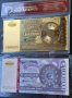 2 бр. сувенирни банкноти / 1 млн. евро  и с УВ защита = 9 € ., снимка 1