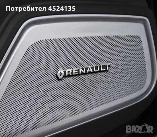 Нови емблеми за тонколони на ”RENAULT” - 45 мм./9 мм. , снимка 3 - Аксесоари и консумативи - 54789424