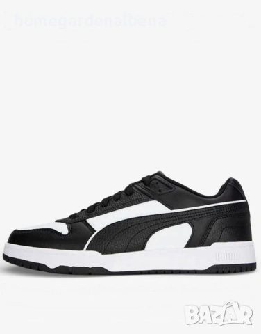 Маратонки PUMA Rebound Game Low черно бяло унисекс стелка SoftFoam+ 40-44, снимка 3 - Маратонки - 54374260