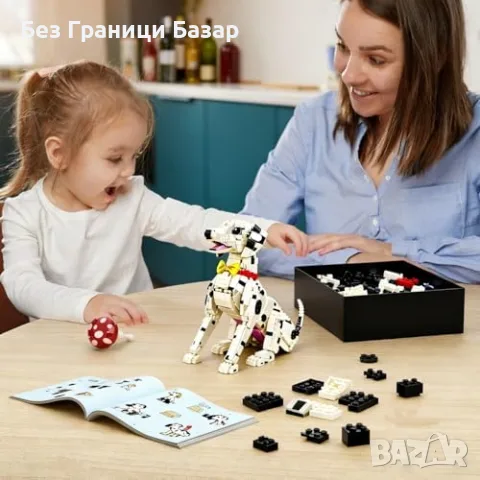 Нов Конструктор куче далматинец 38 см, модел за подарък и декор, снимка 4 - Други - 55412156
