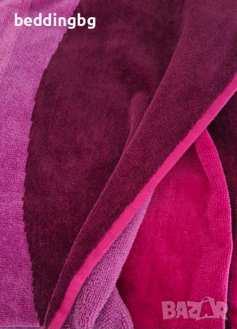 Плажна Хавлия DILIOS Bali Purple - 90х170 см, 100% Памук, снимка 4 - Хавлиени кърпи - 54421902