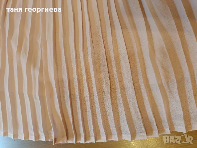дълга плесирана пола VILA р-р xl, снимка 2 - Поли - 55337795