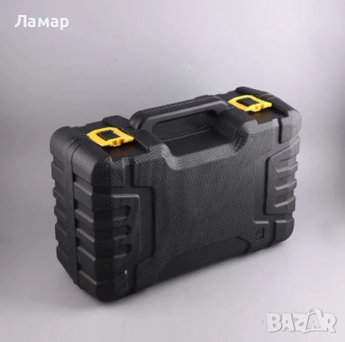 Компресор за гуми двуботален с комплект инструменти 12V манометър, снимка 4 - Аксесоари и консумативи - 53971865