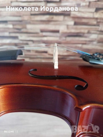 Цигулка (Thomann Student Violinset 4/4), снимка 5 - Струнни инструменти - 54581667