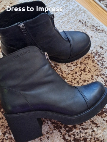 Даюски боти Eva Minge 40 номер естествена кожа