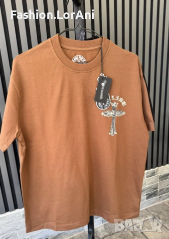 Мъжка тениска chrome hearts, снимка 2 - Тениски - 54424392