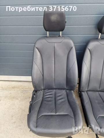 Кожен салон за BMW f30 седан с подгрев , снимка 6 - Части - 54739911