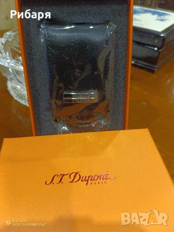 Калъвче за запалка S.T.Dupont, снимка 2 - Запалки - 54485048