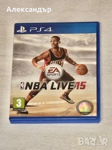 Ps4 NBA LIVE 15 видеоигра диск