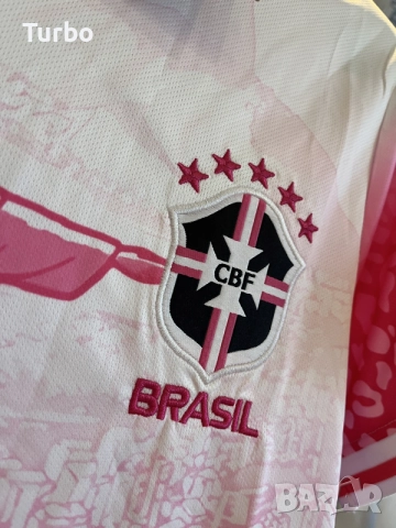 Nike Brazil Custom S - Нова с етикет, снимка 3 - Тениски - 55545365