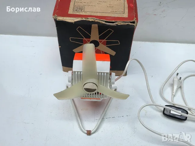Вентилатор настолен, полски, нов, снимка 5 - Вентилатори - 55381263