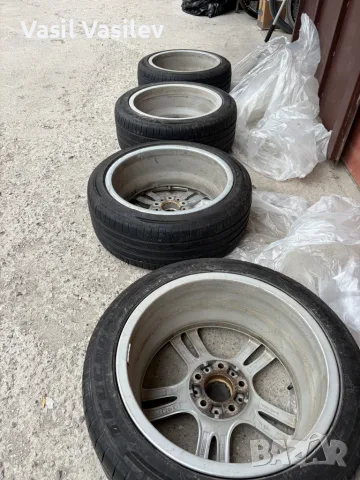 Джанти BMW Style 400M Sport пакет 18" (OEM ) F30/F31/F32/ Е90/ Е91/Е92 и др. + ГУМИ ПОДАРЪК!, снимка 14 - Гуми и джанти - 55307793