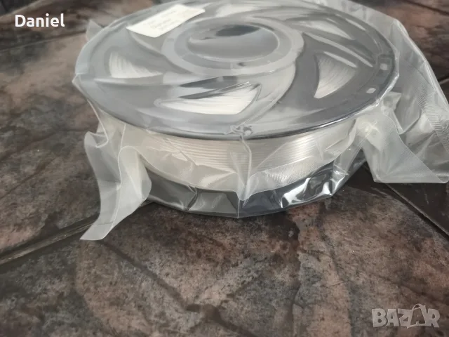 Филамент за 3D принтер PMMA Transparent 1.75mm (1kg) , снимка 2 - Принтери, копири, скенери - 55510974
