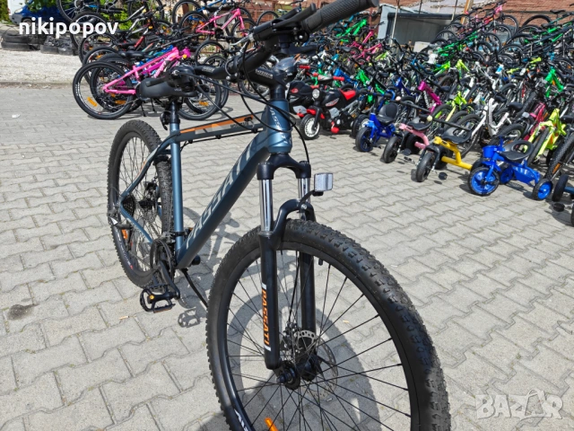 BG Алуминиев велосипед 27.5" PASSAT сив, снимка 5 - Велосипеди - 54398958