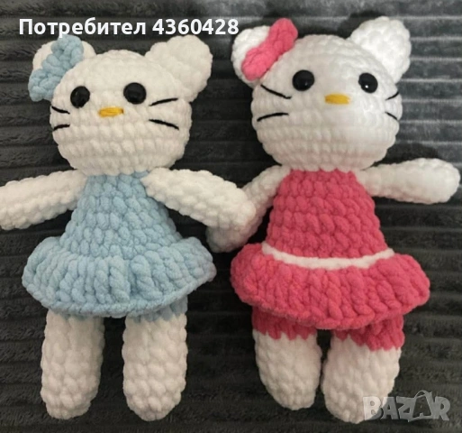 Плетени играчки, снимка 2 - Плюшени играчки - 54630440
