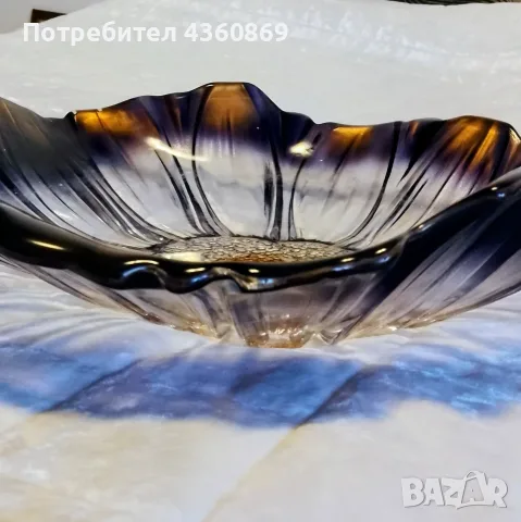 Фруктиера , Плато,Стъклен съд за сервиране, снимка 3 - Други - 55503776