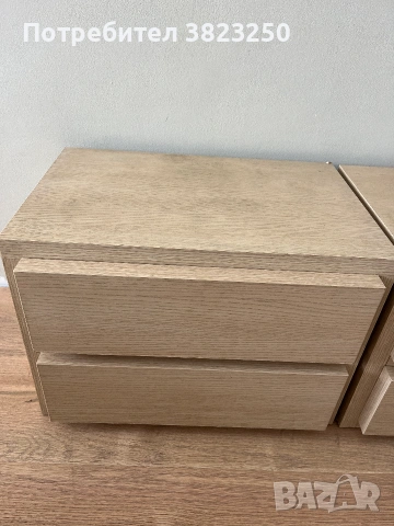 нощни шкафчета 2 броя, снимка 4 - Шкафове - 55076922