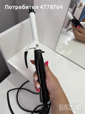 Маша за коса Philips CurlCeramic – 16 мм, снимка 4 - Друга електроника - 55397580