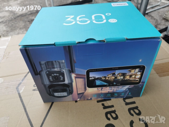 WI-FI SMART CAMERA-ТРОЙНА 2903261111G, снимка 2 - Друга електроника - 54012635