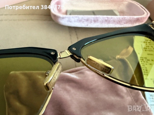 Miu Miu MU 09ZS Aviator, снимка 5 - Слънчеви и диоптрични очила - 54934710